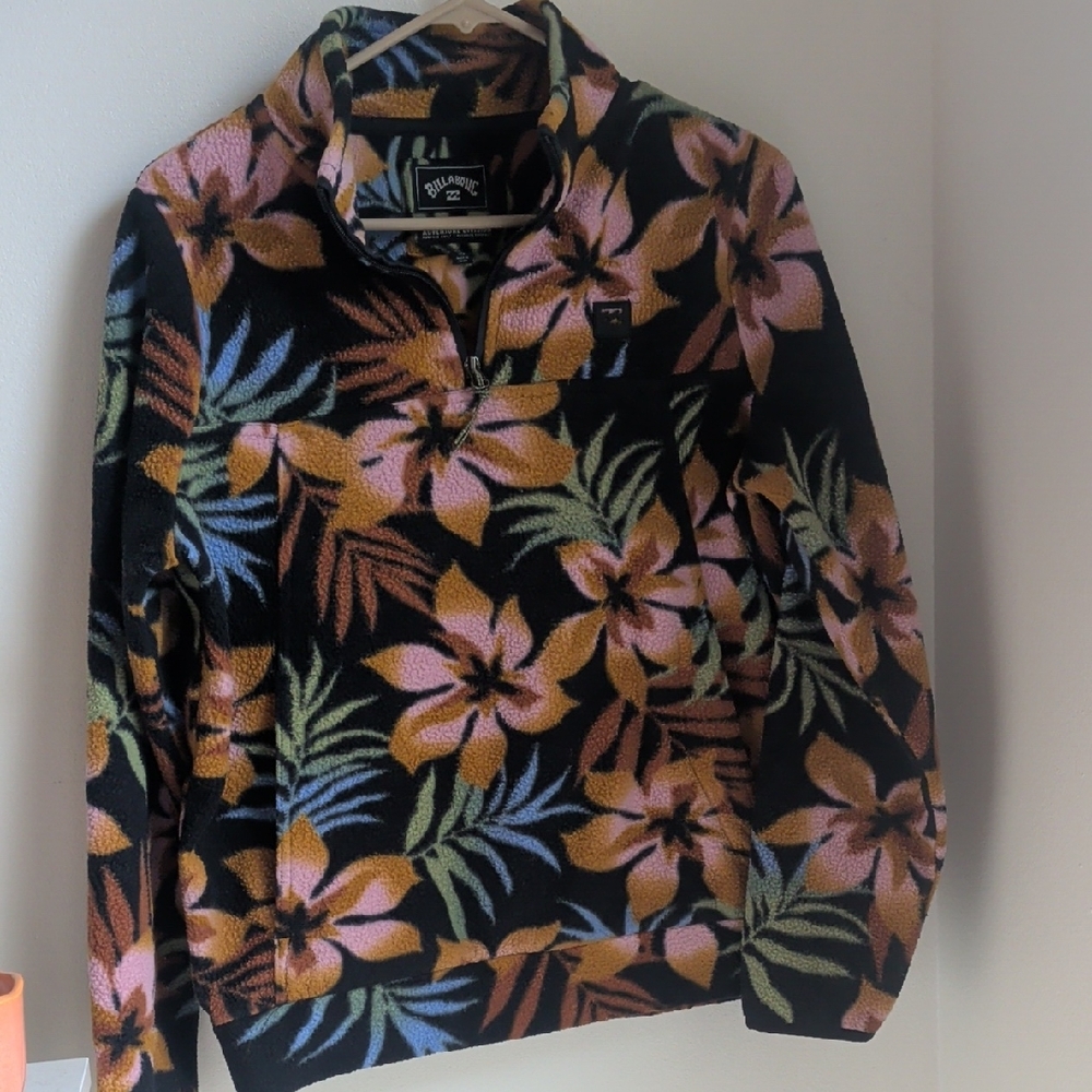 Reyn Spooner Adventure Division Fleece with Blue and Orange Accents